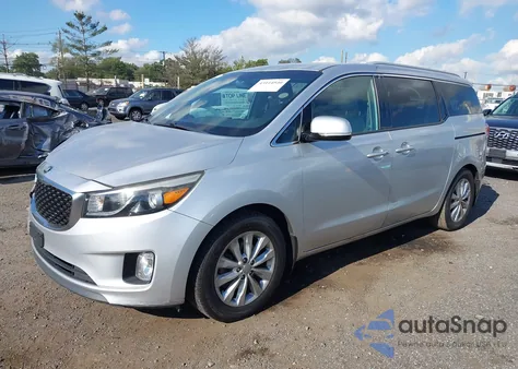 2015 Kia Sedona Ex z USA, uszkodzony, nr VIN KNDMC5C18F6019945